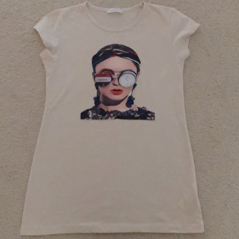 Brand new 3D DeFacto tshirt 9-10